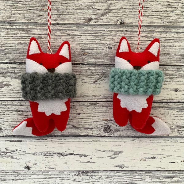 Hanging Fox decoration 
