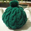Traditional Cable Tea Cosy - 4 cup pot