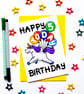 Cute Unicorn 5th Birthday Card For Girl, Boy, Niece, Nephew, Sister, Brother - Image 4