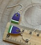 Handmade Earrings, Eco Friendly Gifts with Histories, Sterling Silver. - Image 6