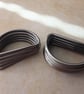42mm Gunmetal D ring. Classic shape x 2  - Image 5