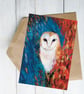 Owl Card Blank art card - Image 1