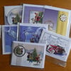 Summer Seconds - Pack of 7 Christmas Cards - Traditional