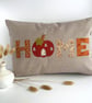 HOME Cushion with Pumpkin House - Image 1