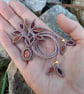 Sunstone Macrame Baby Tree Pendant  - Image 5