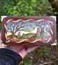 Summer Stones - Pyrography Standing stones box - Image 2