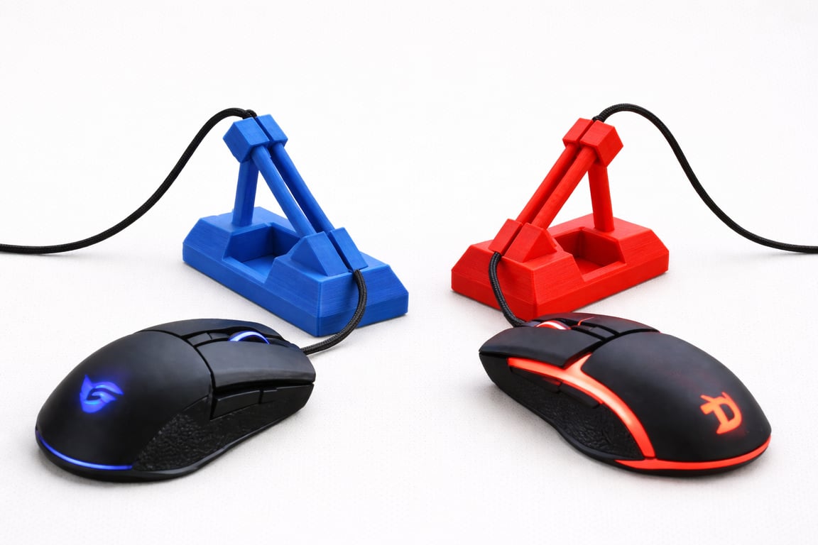 Mouse Bungee Cord Holder - 115 - 50 - 80mm