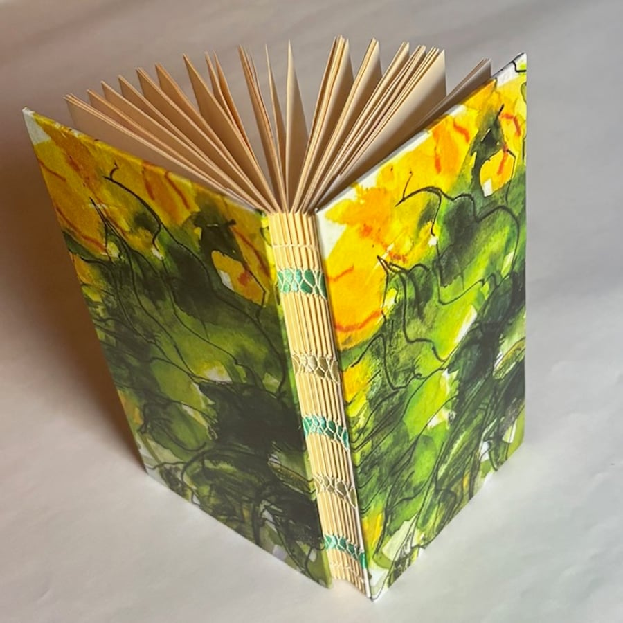Beautiful and Unusual - Ribbon-bound Handmade Book