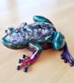 Resin Art Amethyst Frog by Huntercombe Handmade