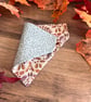 Fully Reversible Over the Collar Dog Bandana - Autumn Foliage & Oak Leaves