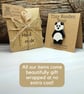 Handmade Panda Pin, Panda Gifts, Panda Brooch, Panda Jewellery - Image 5
