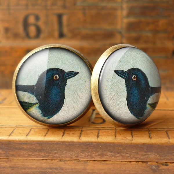 Magpie Cufflinks (TB08)