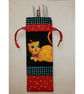 Crochet hook case colourful cats - Image 1