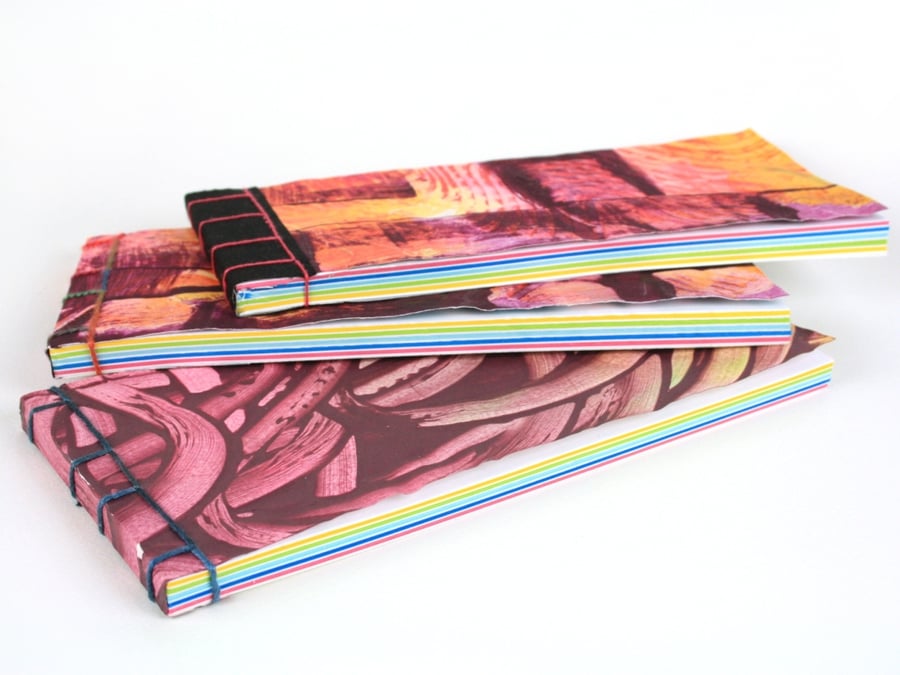 Rainbow Jotter, Notepad, Notebook, Colourful