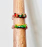 Copper Imperial Jasper Rings - Sizes  L - R  - Image 3