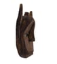 Dogon mask fridgemagnet, african tribal art, mali west Africa, hand painted  - Image 2