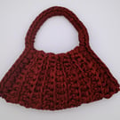 Crocheted shoulder bag 