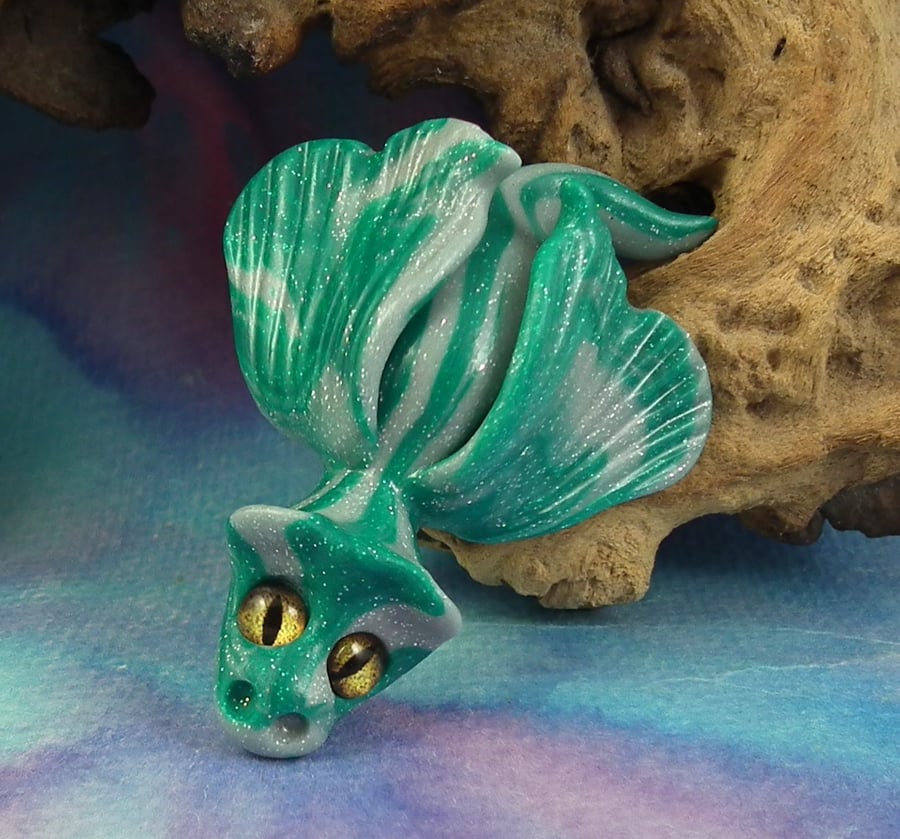 Elemental Dragon 'Ingra' OOAK Sculpt by Ann Galvin