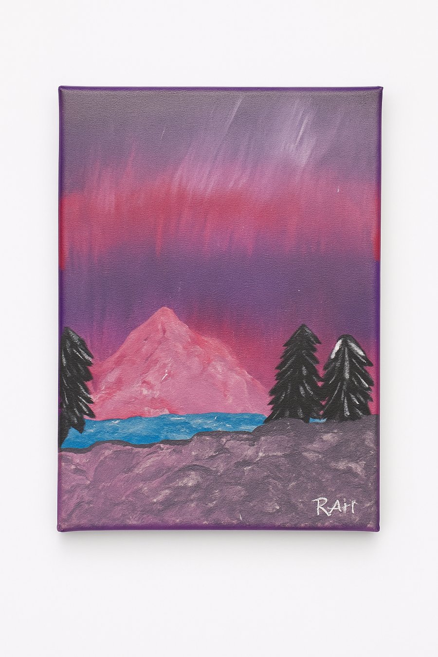 The Sky Turned Violet First