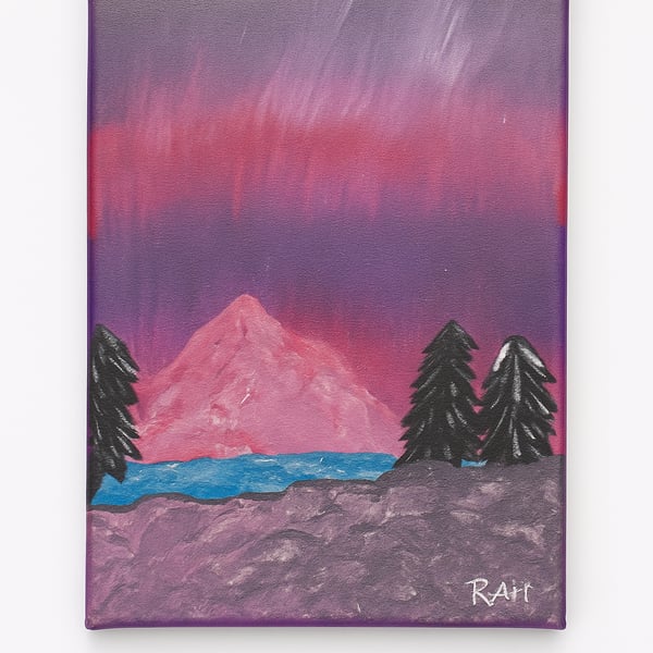 The Sky Turned Violet First