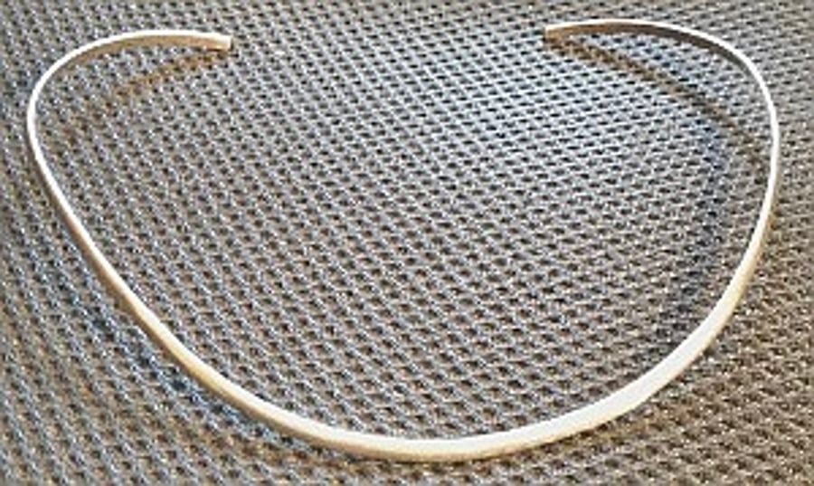 Sterling Silver Collar Necklace 