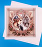 Art Deco Card, Handmade