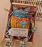 Handmade Knitted Frog named Mouse – One of a Kind Frog Ornament Whimsical Gift - Image 6