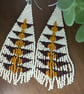 Miyuki bead fringe earrings  - Image 1