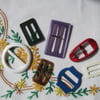 SALE 7 Vintage Plastic Buckles