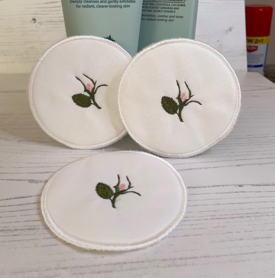 SALE - Rosebud Set of 3 Face Scrubbies PB2