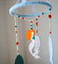 Mermaid With Fish Hanging Mobile - Image 5