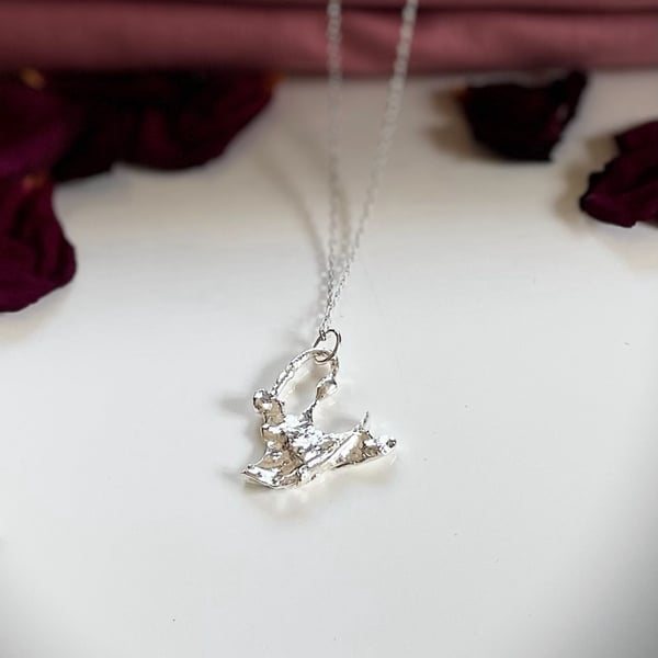 Organic design unique Dali inspired pendant 