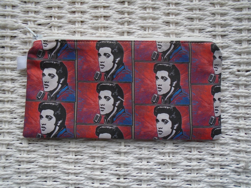 Elvis Themed Pencil Case 