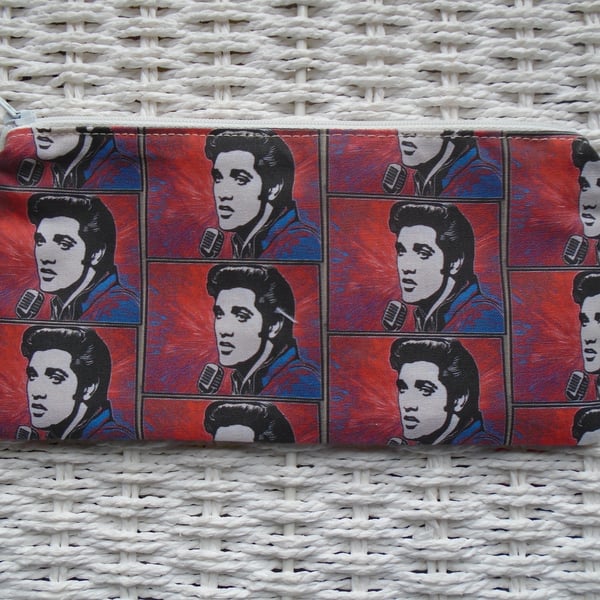 Elvis Themed Pencil Case 