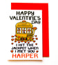 Valentine's Personalised Card, Customised I Hit The Jackpot Love Card - Image 5