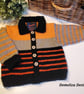 SALE Baby Boy's Soft Cosy Hand Knitted Cardigan 9-18 months size - Image 6