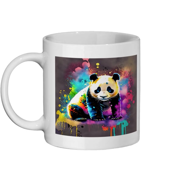 Watercolour Panda 1 - Bright, Vivid Wildlife Mug