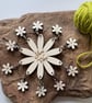 Wooden row and stitch counter 1 to 10