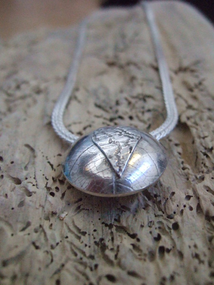 Sterling Silver Domed Heart