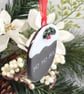 Fused Glass Christmas Pudding: Handmade Xmas Tree Decorations - Image 2