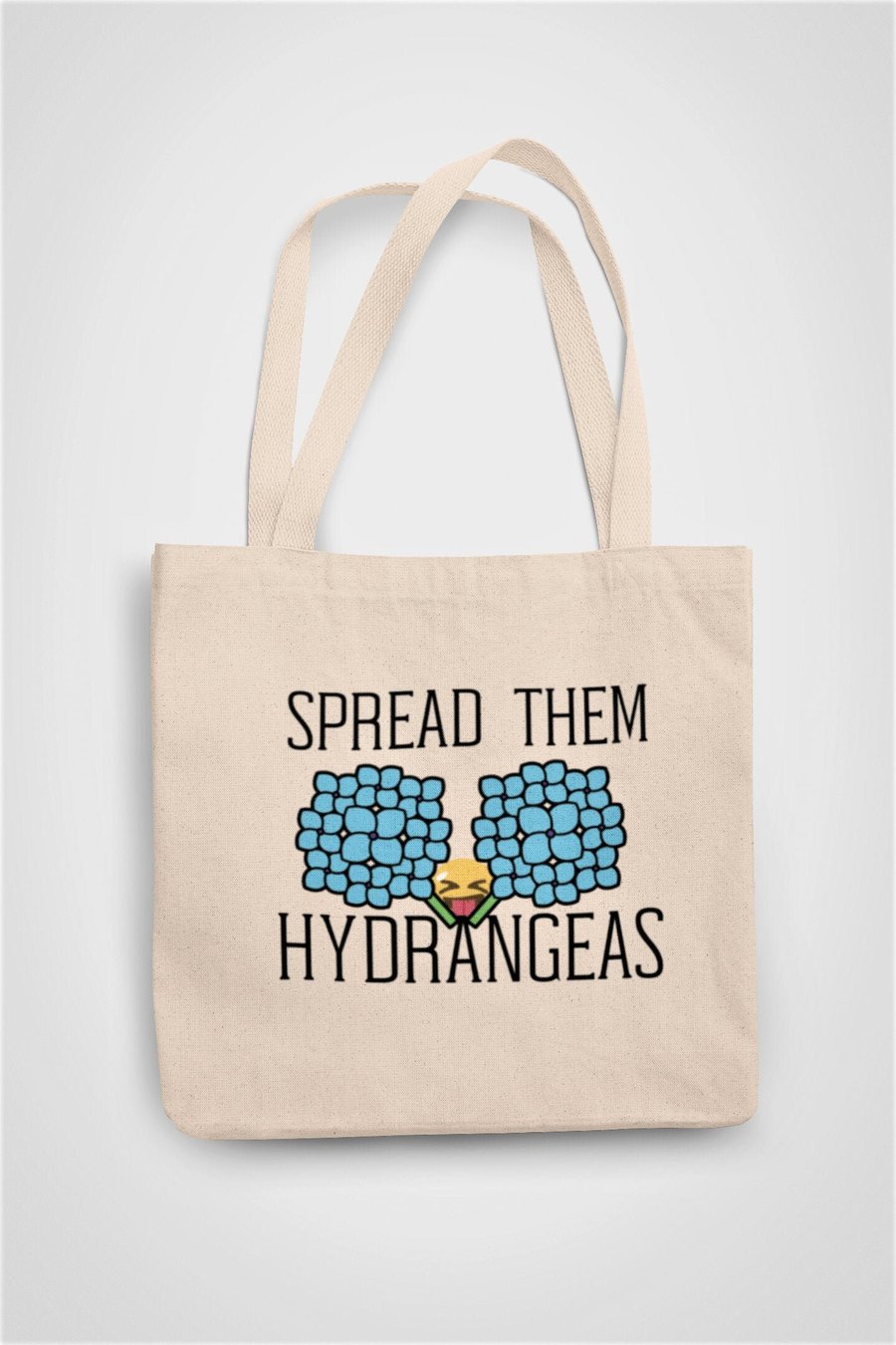 Spread Them Hydrangeas Outdoor Garden Tote Bag Reusable Cotton bag - Novelty 