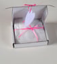 'A little bird told me' wool felt and crochet bird letterbox gift. - Image 5