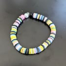 Retro Sweets Inspired - 3 x Handcrafted Polymer Clay Elasticated Bracelets