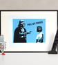Star Wars Pull My Finger Hand Pulled Limited Edition Screen Print