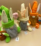 Gnome for the Summer. Sitting Gnome for Display. Unusual Colours. Home Decor. - Image 1