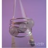 Rutile Quartz Silver Memory Wire Ring, Quartz Ring, Wire Ring