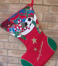 Christmas Stocking with Toys and Footballs - Image 1