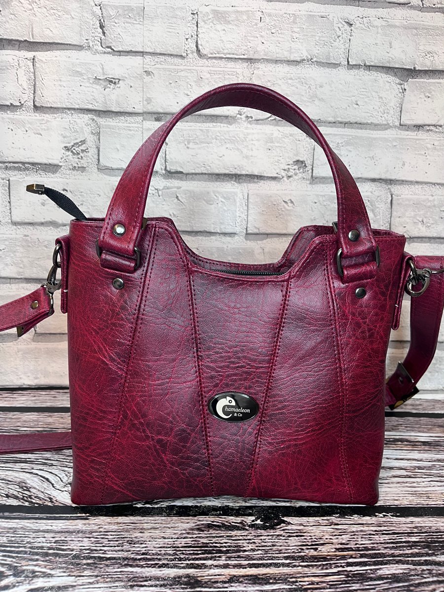Handbag - Burgundy Alaula
