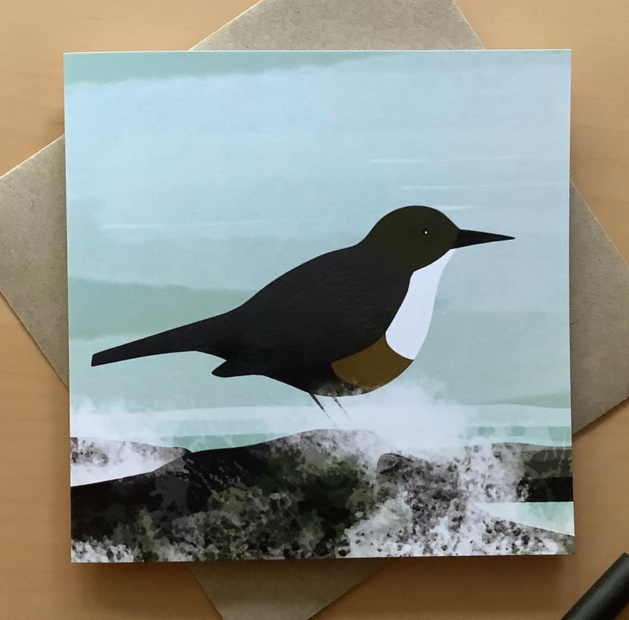 Greetings card - birds - wildlife card