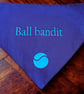 Funny sayings doggy bandana over-the-collar, lots of designs or your dog's name - Image 3